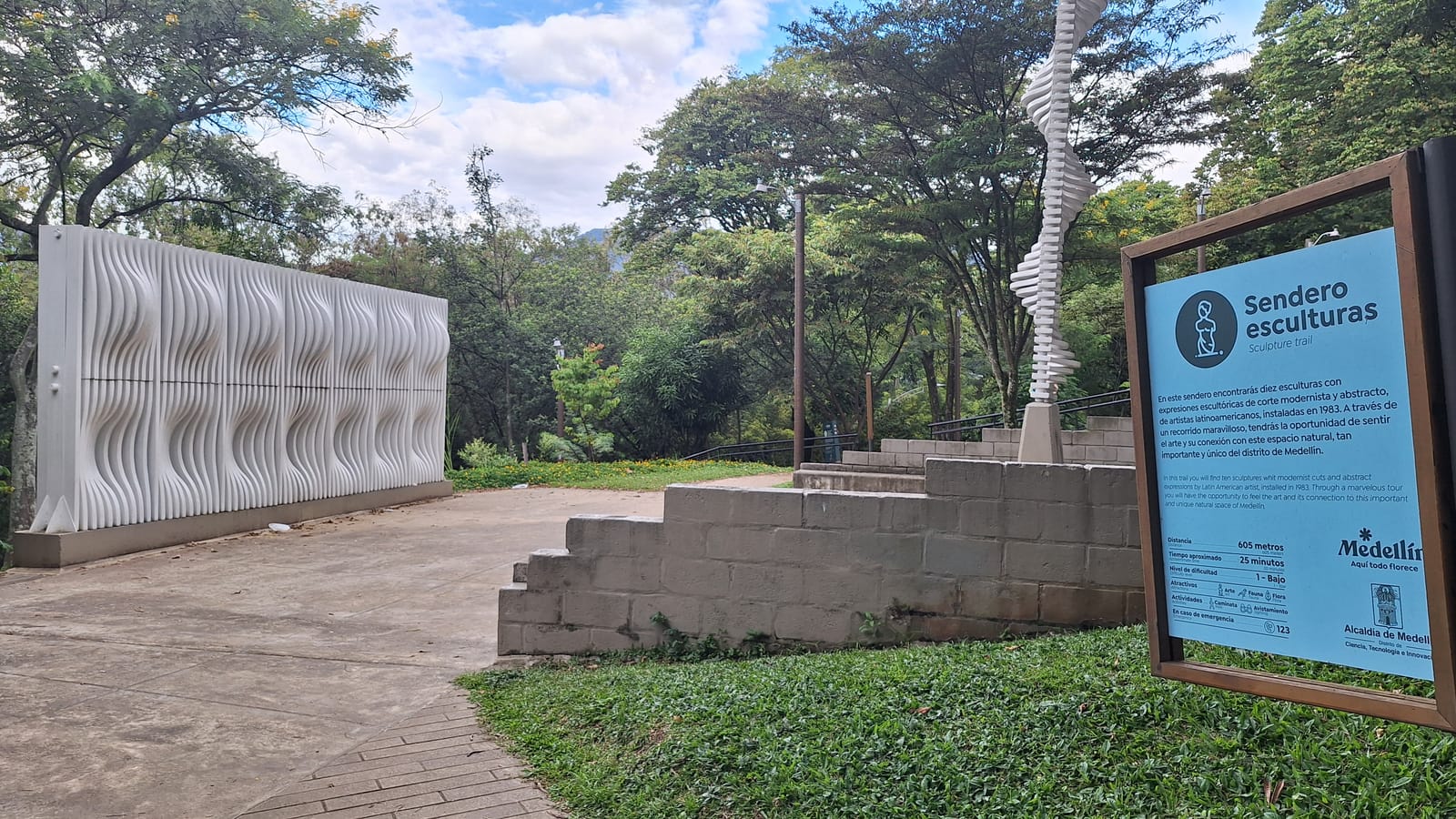 City Landscape Elements - Cerro de Nutibara Sculpture Park, Medellín