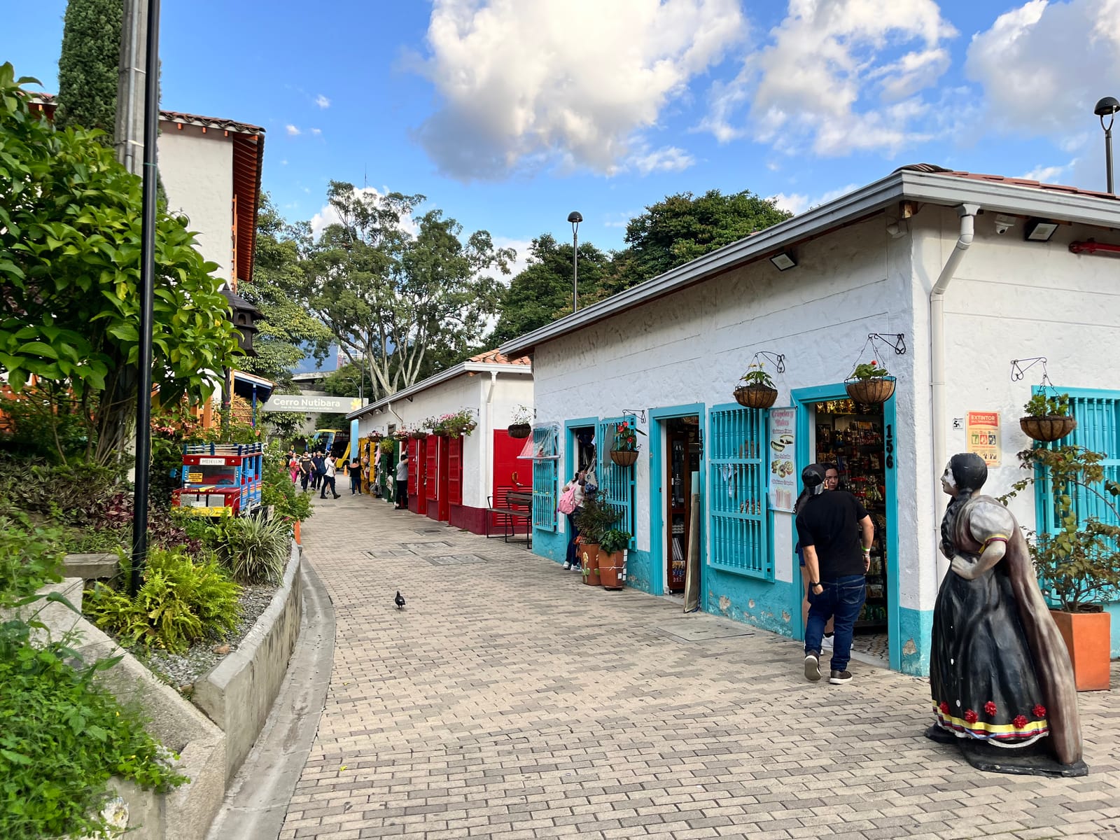 Colombian Cultural Style - Cerro de Nutibara Sculpture Park, Medellín
